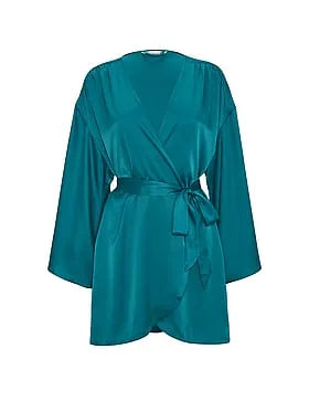 Satin Short Robe