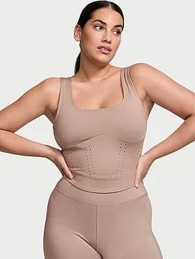 VS Essential Perforated Corset Top