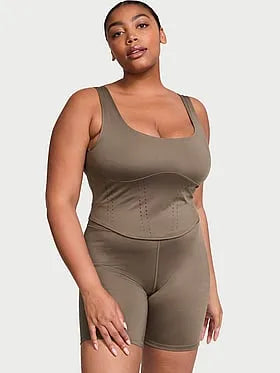 VS Essential Perforated Corset Top