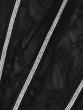 Sheer Shine Corset Top