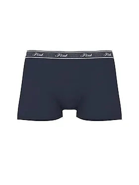 Logo Cotton High-Waist Boyshort Panty