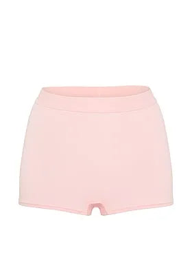 Logo Cotton High-Waist Boyshort Panty
