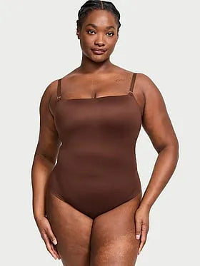BODYWEAR by Victoria with FeatherSoftâ¢ Innovation Lightly Lined Bodysuit
