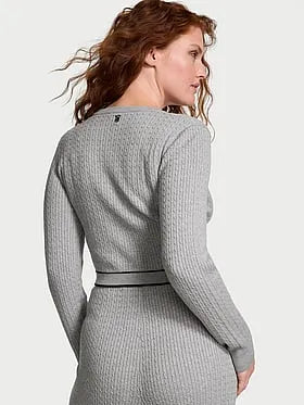 Luxe Cable-Knit Cardigan
