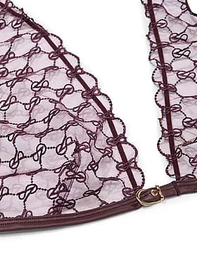 VS Logo Embroidery Triangle Bralette