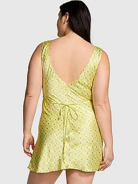 Springtime Satin Dress