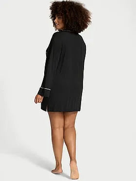SoSoftâ¢ Modal Button-Front Sleepshirt