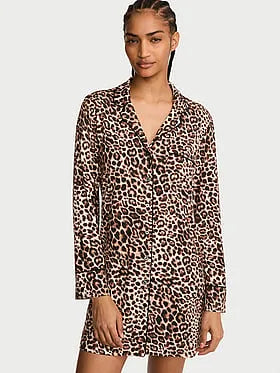 SoSoftâ¢ Modal Button-Front Sleepshirt