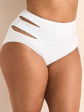 Demi High-Waist Swim Bottom
