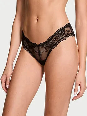 Rose Lace High-Leg Cheeky Panty