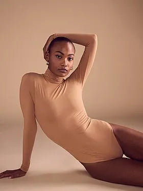 BODYWEAR by Victoria with FeatherSoftâ¢ Innovation Turtleneck Bodysuit