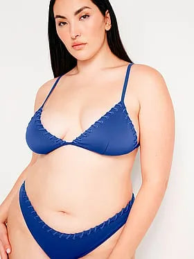 Whip Stitch Triangle Bikini Top