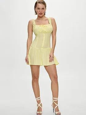 Christa Rayon Mini Dress