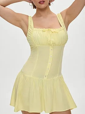 Christa Rayon Mini Dress