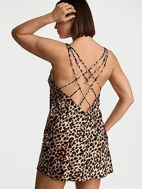 Shine Strap Satin Slip