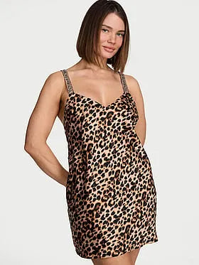 Shine Strap Satin Slip