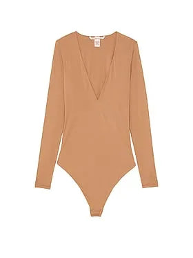 BODYWEAR by Victoria with FeatherSoftâ¢ Innovation V-Neck Bodysuit