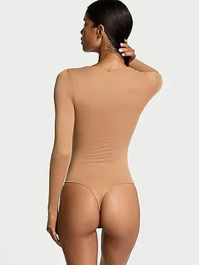 BODYWEAR by Victoria with FeatherSoftâ¢ Innovation V-Neck Bodysuit