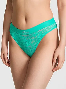 Bling Lacie Logo Brazilian Panty