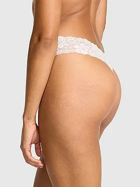 PINK Winkâ¢ Lace Thong Panty