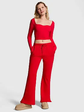 Campus Fleeceâ¢ Split-Hem Flare Sweatpants