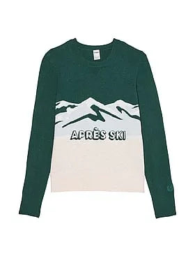 Collegiate Knit Crewneck Sweater