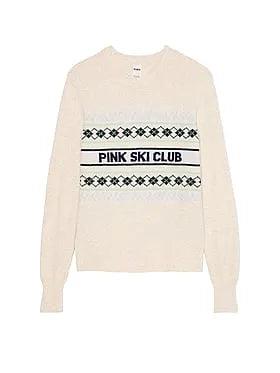Collegiate Knit Crewneck Sweater