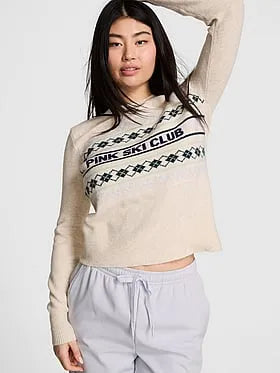 Collegiate Knit Crewneck Sweater