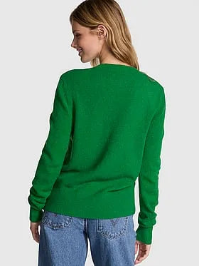 Collegiate Knit Crewneck Sweater