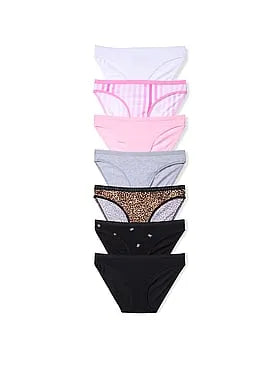 7-Pack Stretch Cotton Bikini Panties