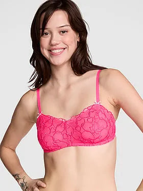 PINK Winkâ¢ Unlined Scoop Bralette