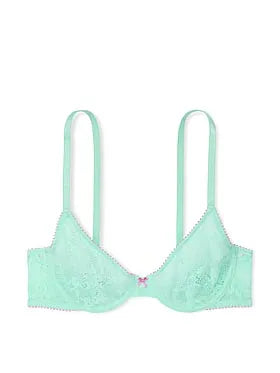 Tease Lace Unlined Demi Bra