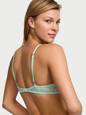 Tease Lace Unlined Demi Bra