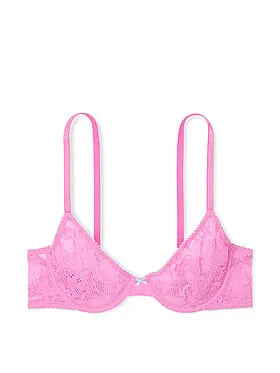 Tease Lace Unlined Demi Bra