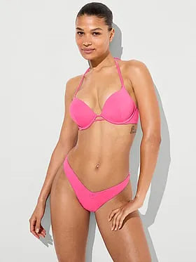 Cinched Thong Bikini Bottom