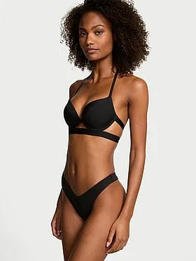 Cinched Thong Bikini Bottom