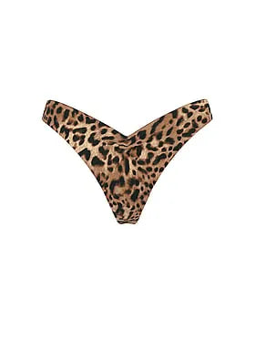 Cinched Thong Bikini Bottom