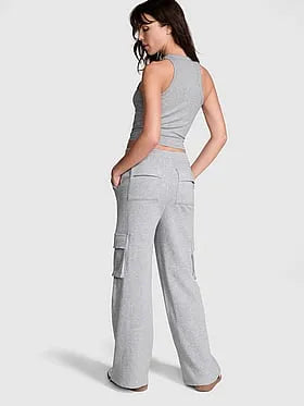 Campus Fleeceâ¢ Wide-Leg Cargo Sweatpants