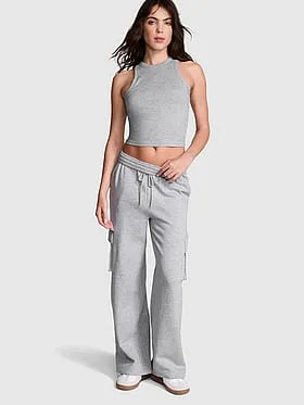 Campus Fleeceâ¢ Wide-Leg Cargo Sweatpants