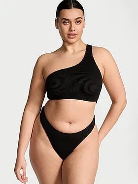 Crinkle Thong Bikini Bottom