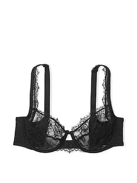 The Fabulous by Victoria's Secret Unlined Rose Lace Full-Cup Bra