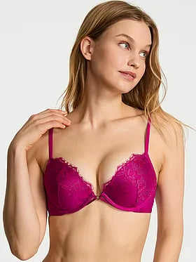 Rose Lace Push-Up Bra