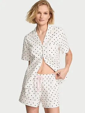 Heritage Cotton Short Pajama Set