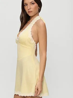 Audrey Satin Dress