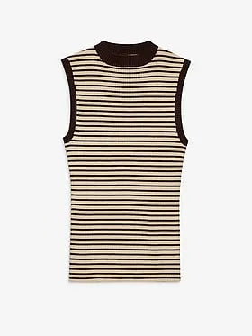 Mila Cloud Knit Sleeveless Sweater
