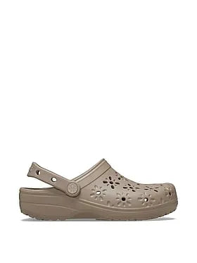 Classic Floral Cut-Out Clog