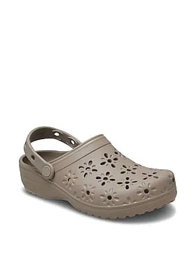 Classic Floral Cut-Out Clog