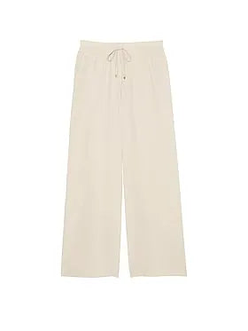 Beachwear Linen Wide-Leg Pants