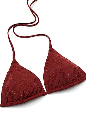 DiamantÃ© Triangle Bikini Top