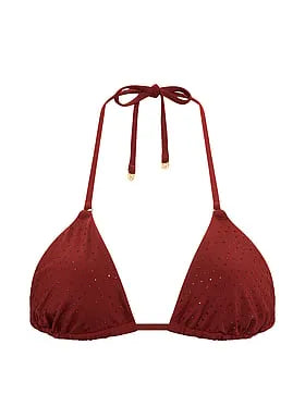 DiamantÃ© Triangle Bikini Top